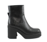 Stivaletto STEVE MADDEN UNIVERSITY BLACK LEATHER - Sergio Fabbri